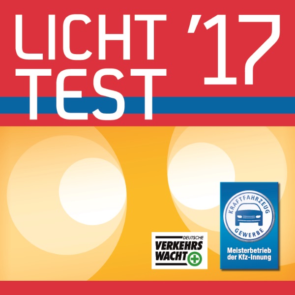 Auch in diesem Oktober gilt: Ab zum Licht_Test in die Werkstatt